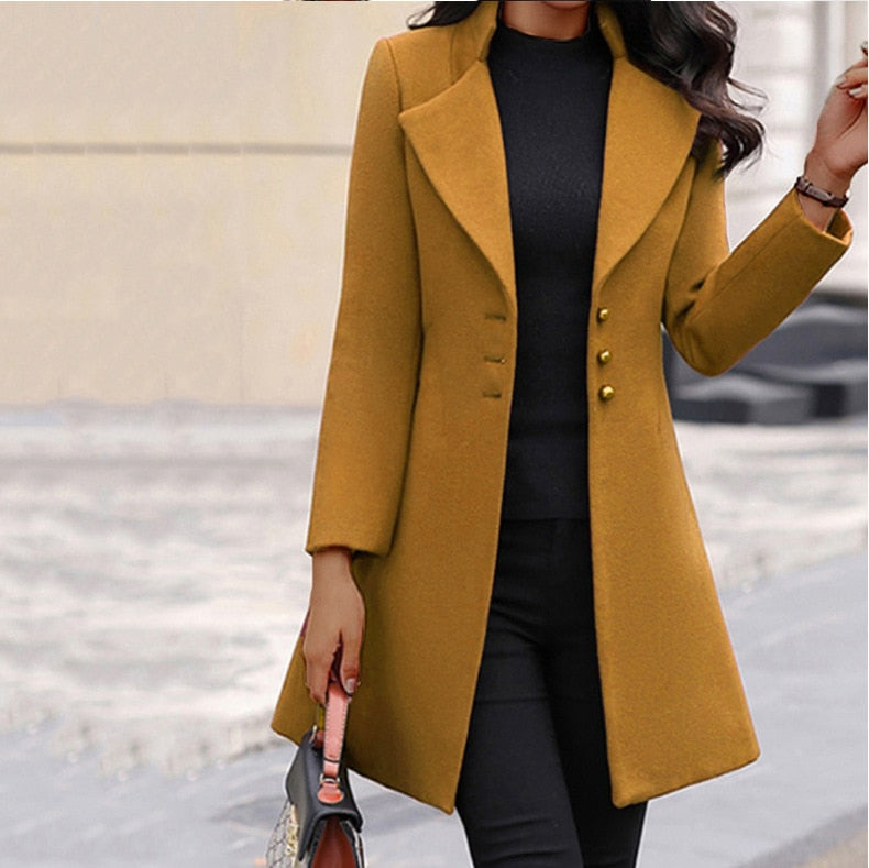 Julia | Elegant Cashmere Coat