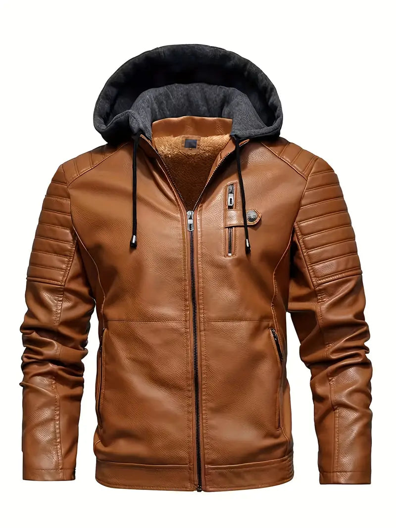 Santino™ | The Stylish Winter Leather Jacket