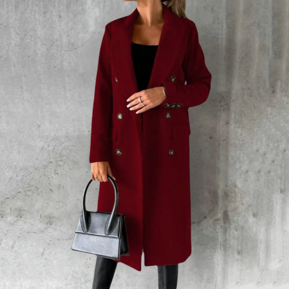 Selene™ - Chic City Cashmere Trench Coat