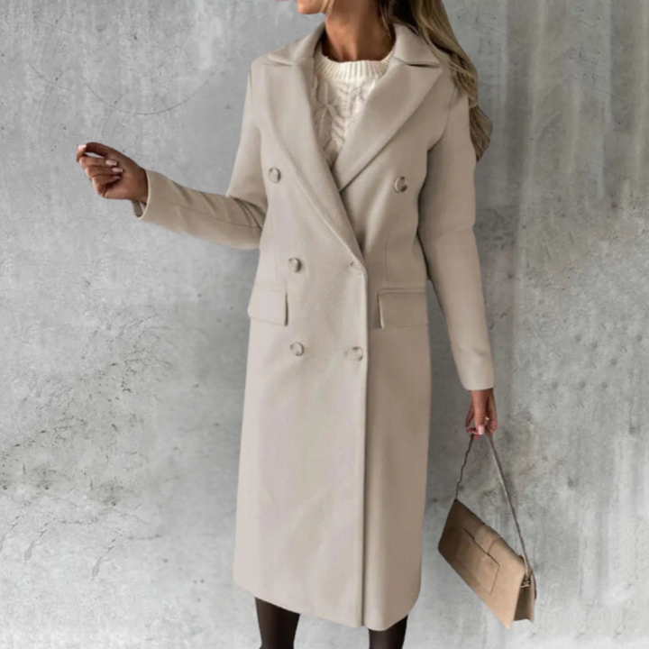 Selene™ - Chic City Cashmere Trench Coat