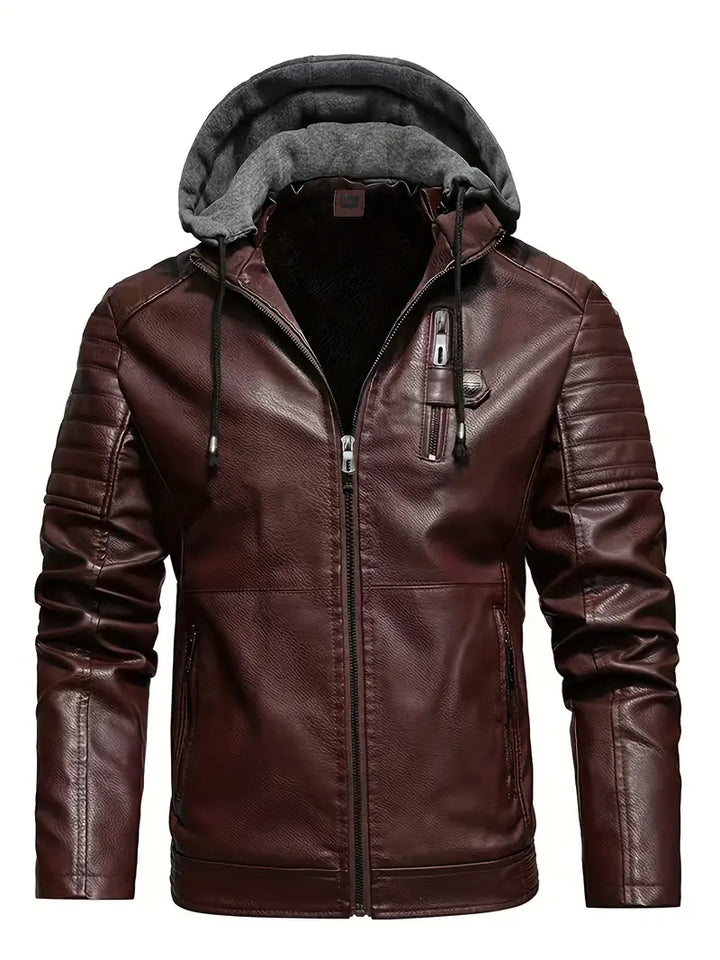 Santino™ | The Stylish Winter Leather Jacket