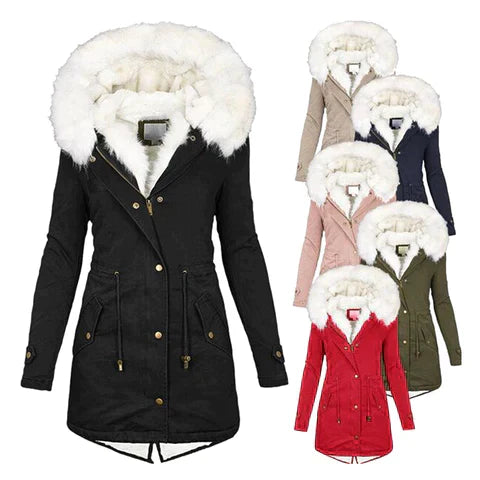 Giulia - Winter Jacket with Fur Lining