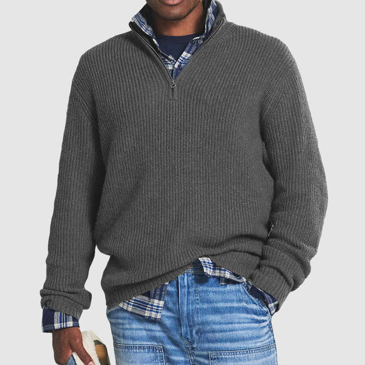 Louis™ | The Stylish Zip Sweater for Men