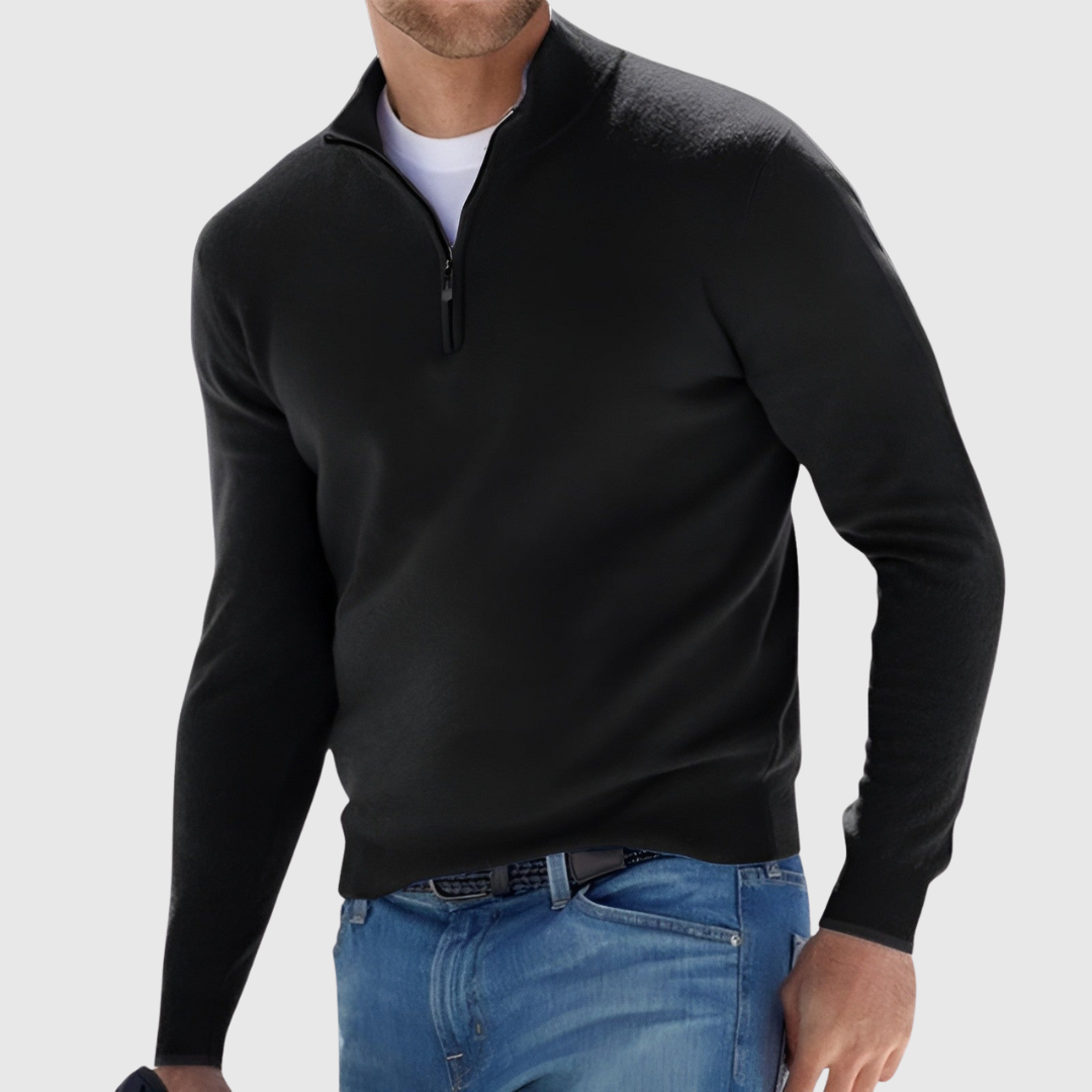 Felix - Men's Zip-Up Shirt