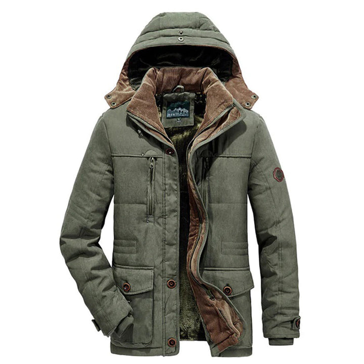 Colton - Winter jacket men with fleece