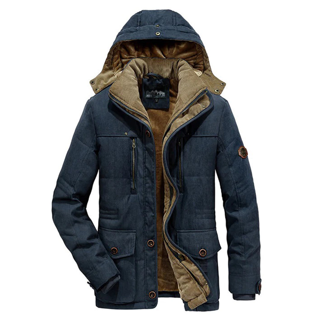 Colton - Winter jacket men with fleece