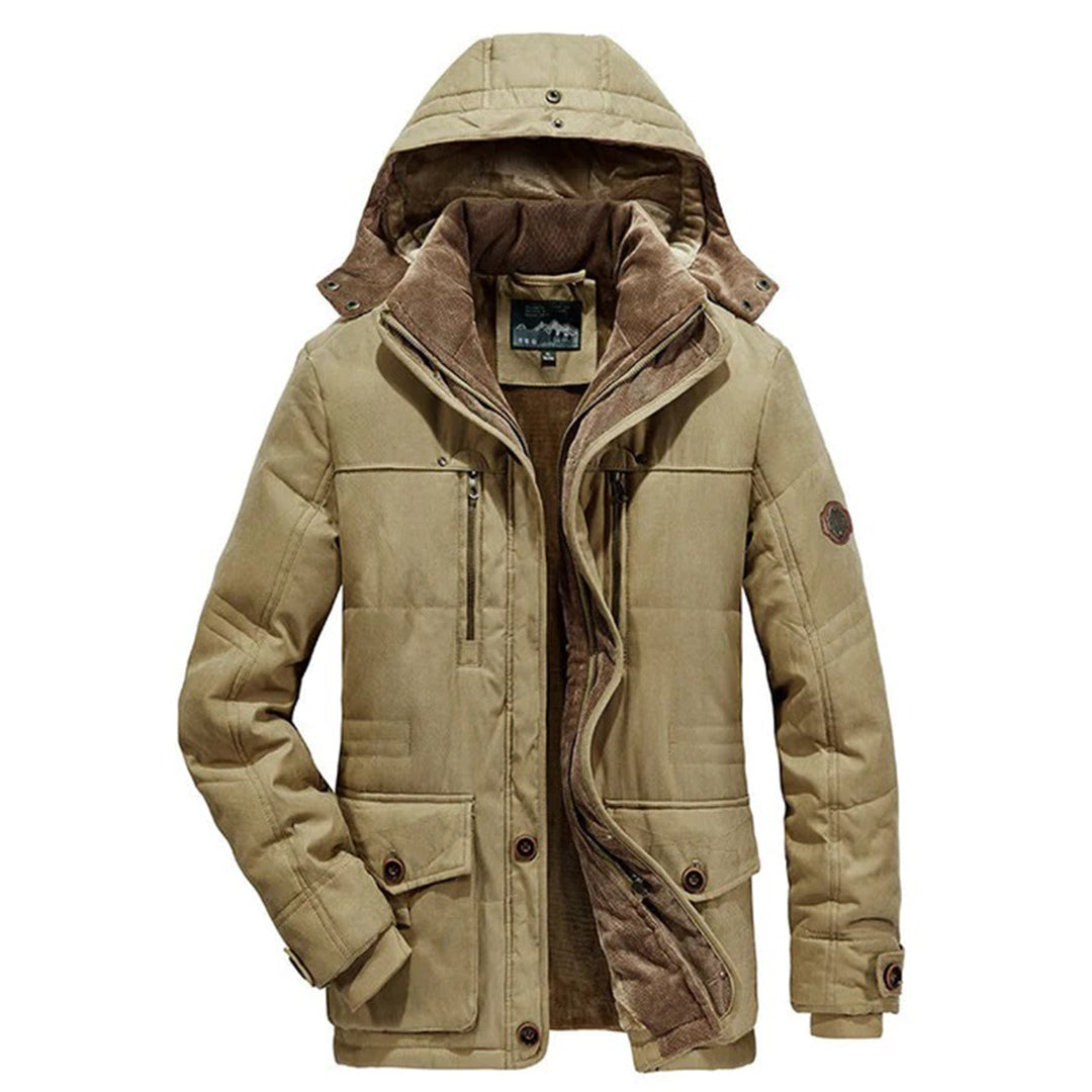 Colton - Winter jacket men with fleece