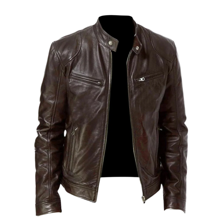 Sandro™ | Urban Vegan Leather Jacket