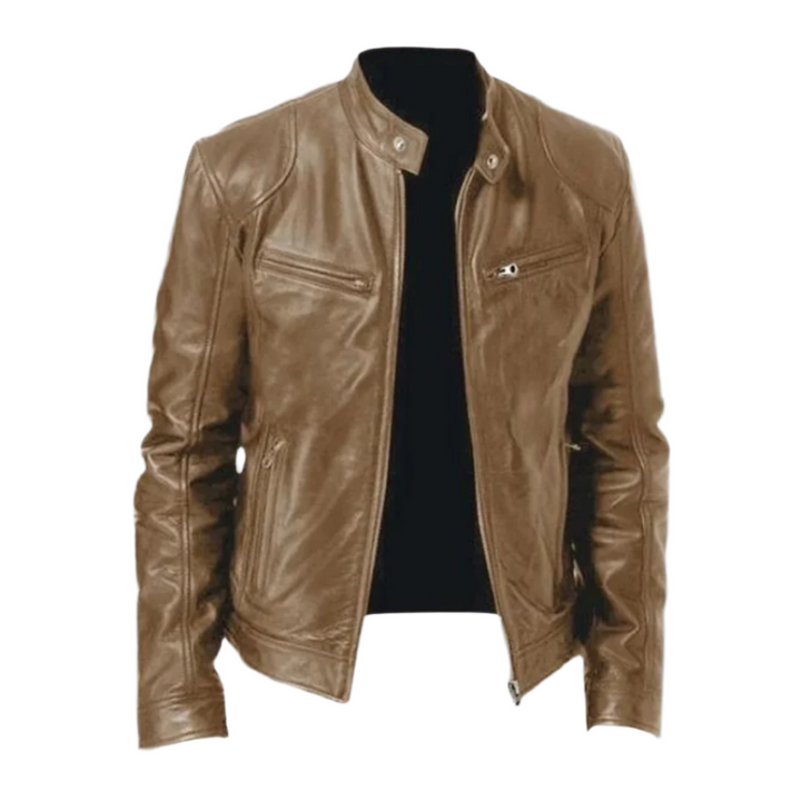 Sandro™ | Urban Vegan Leather Jacket