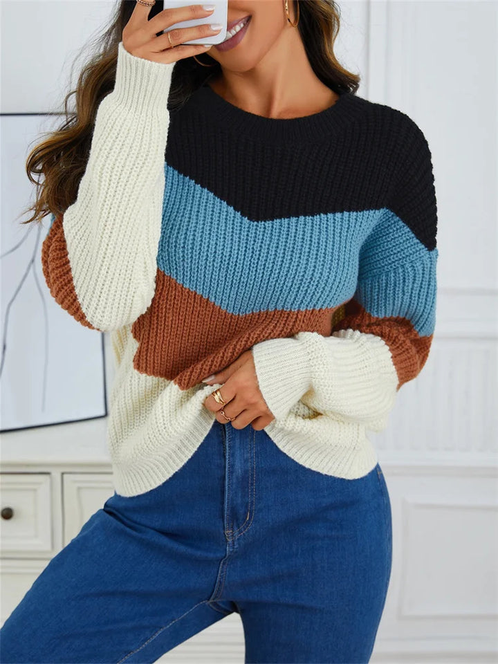 Charlotte - Premium Sweater with Pattern