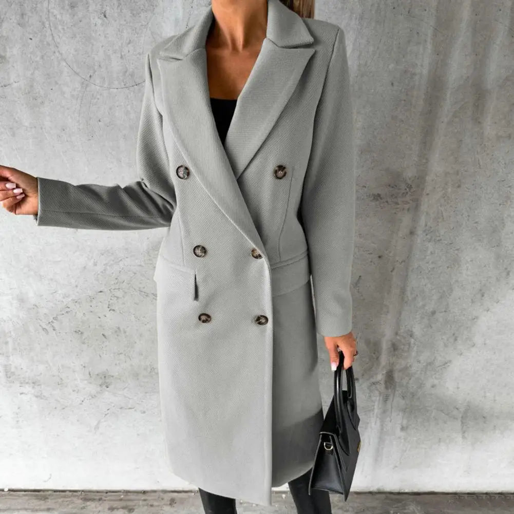 Selene™ - Chic City Cashmere Trench Coat