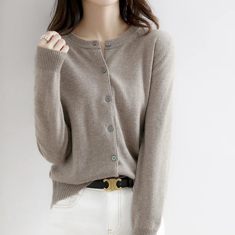 Selena™ | Casual Cashmere Cardigan Sweater