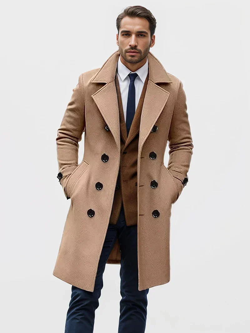 Jaden™ | The Stylish Men's Trench Coat