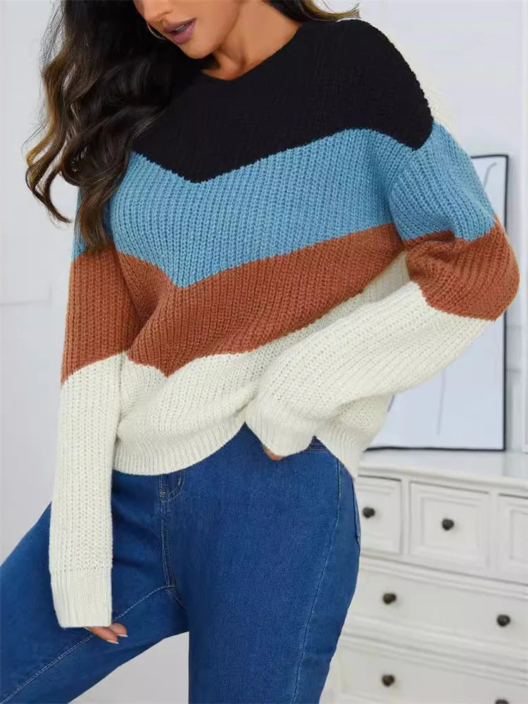 Charlotte - Premium Sweater with Pattern