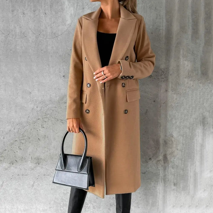 Selene™ - Chic City Cashmere Trench Coat