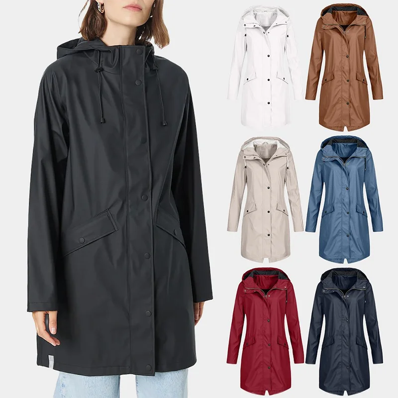 Monica™ | Hooded Trench Coat