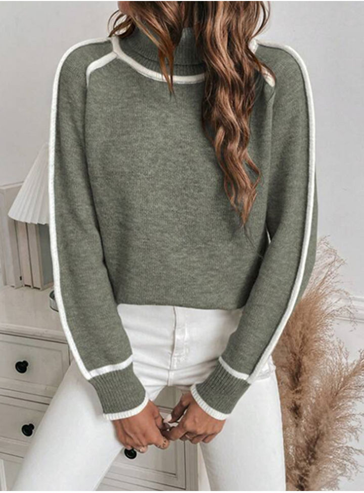 Elle - Warm Cashmere Turtleneck Sweater