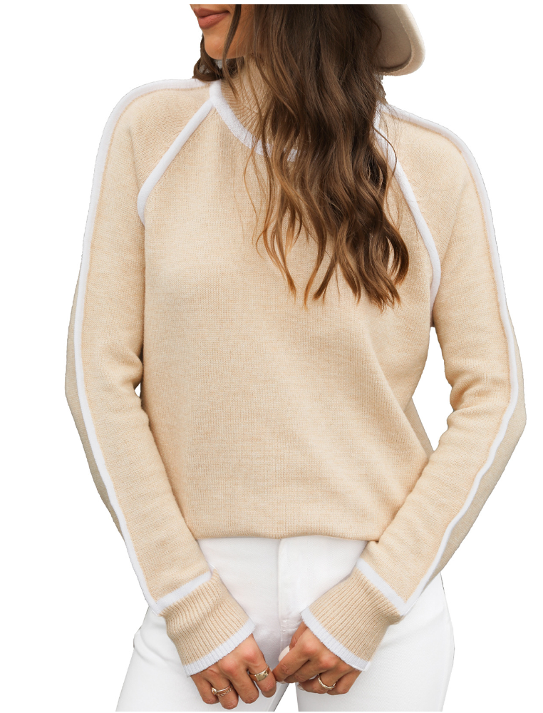 Elle - Warm Cashmere Turtleneck Sweater