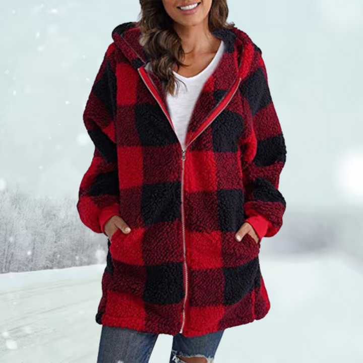 Albina™ Cozy Plaid Jacket