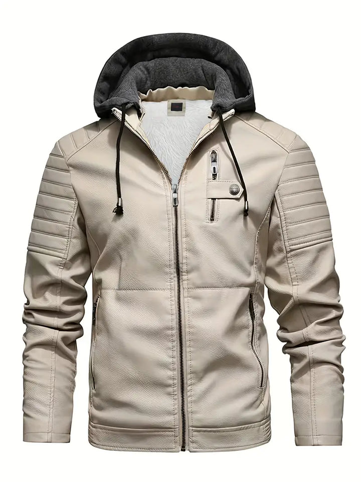 Santino™ | The Stylish Winter Leather Jacket