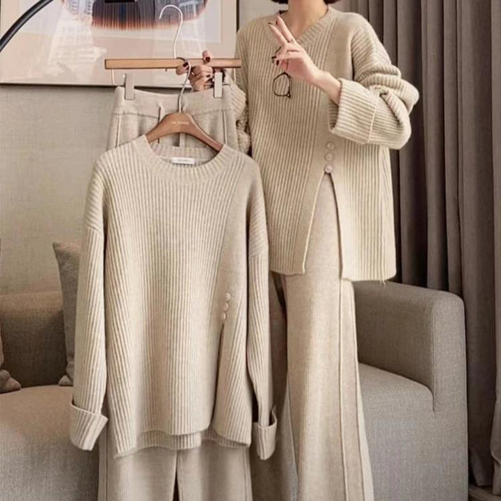 AUDREY - MODERN STYLISH KNITTED 2-PIECE SET