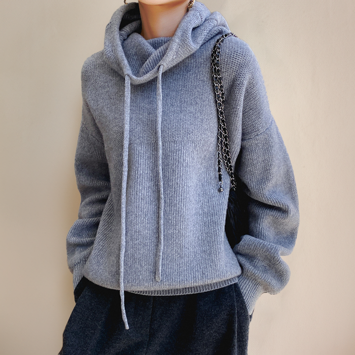 GRACE - Chic Cashmere Hoodie