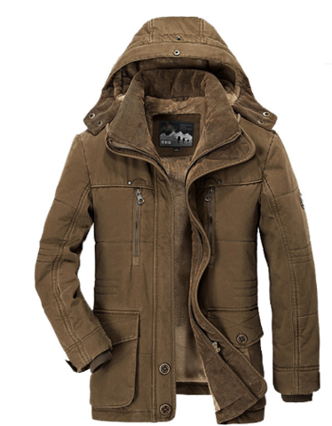 Colton - Winter jacket men with fleece