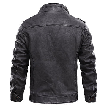 Leon - Classic Leather Jacket for Men