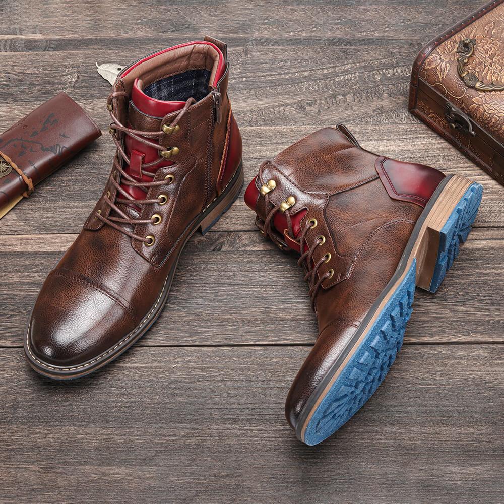 Allan | Handmade Premium Leather Oxford Boots for Men