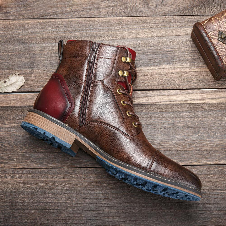 Allan | Handmade Premium Leather Oxford Boots for Men