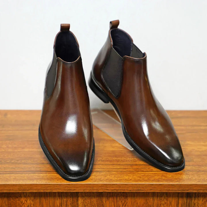 Andre | Refined Leather Chelsea Boots