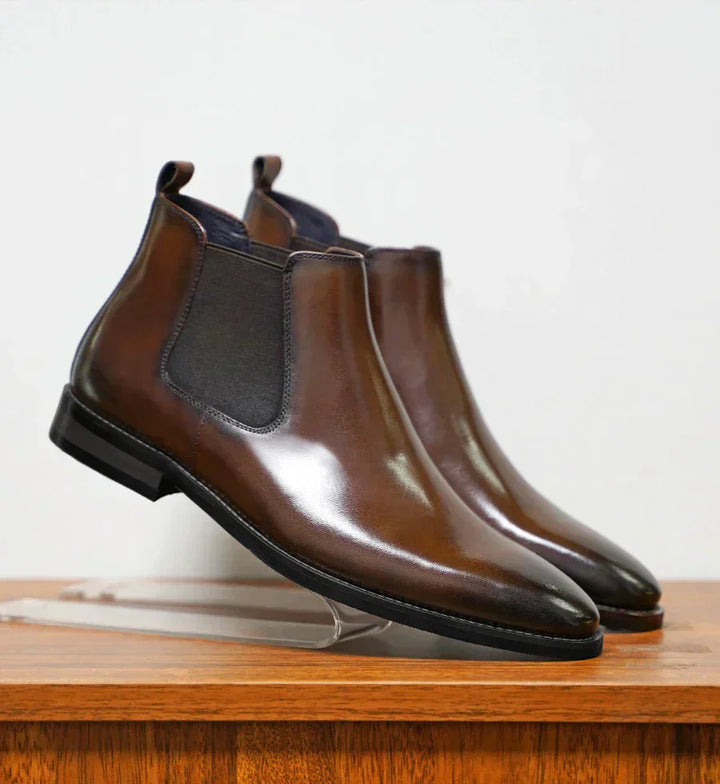 Andre | Refined Leather Chelsea Boots