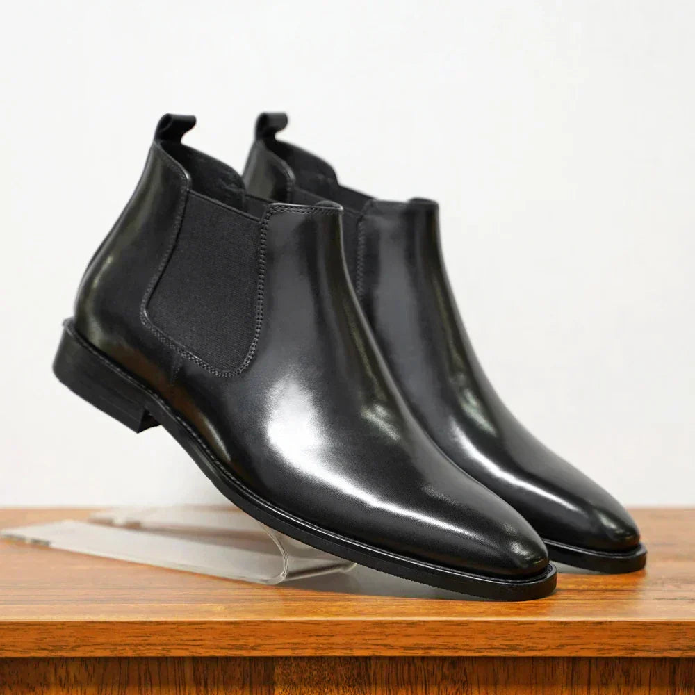 Andre | Refined Leather Chelsea Boots